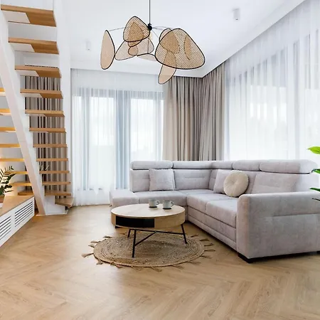 Boho Deluxe - Najwiekszy 130m2 Nad Jeziorem Ukiel Z 50m Tarasem, Przy Jeziorze, Garaz Podziemny, Klimatyzacja, 3 Sypialnie Salon, 2 Lazienki, Winda, Fvat Lägenhet *